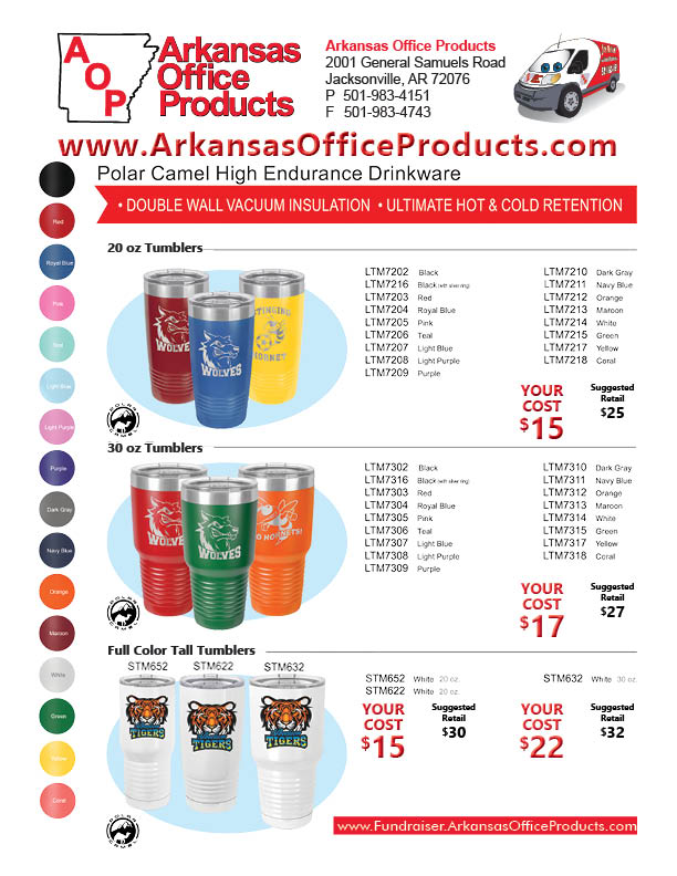 Arkansas Office Products Fundraiser Catalog